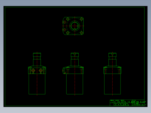LHS0650-GL-F多系列多零件图纸模型