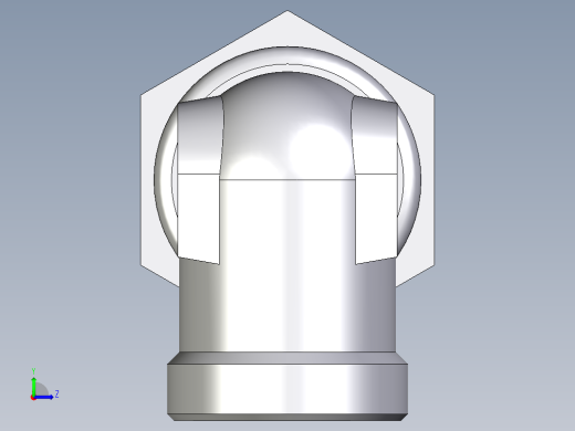 卡套式工业通用硬管接头EO_Bulkhead_elbow_WSV35LOMDCF左视缩略图