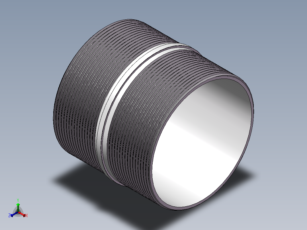 对丝-圆边等径 DN80