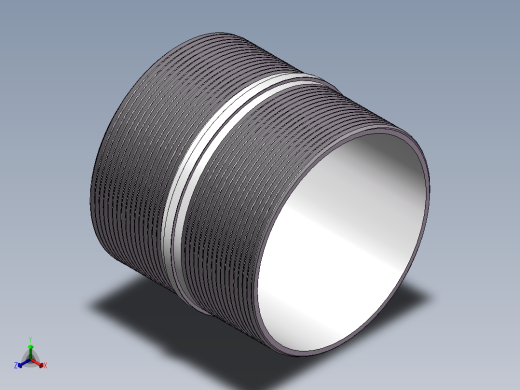 对丝-圆边等径 DN80