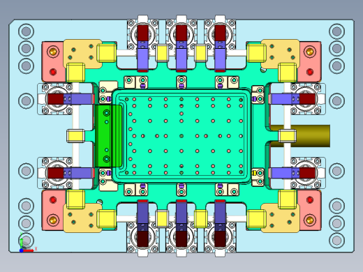 E5-CNC3笔记本CNC工装夹具三维模型-ASM-02前视缩略图