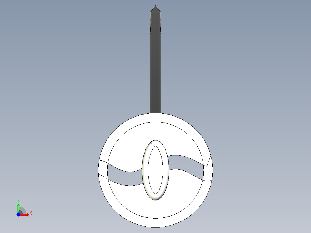 剑、宝剑(128)前视图