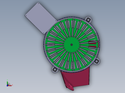 核桃剥皮机sw18前视缩略图