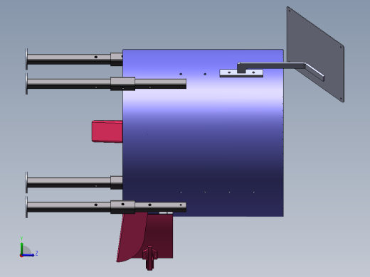 核桃剥皮机sw18左视缩略图