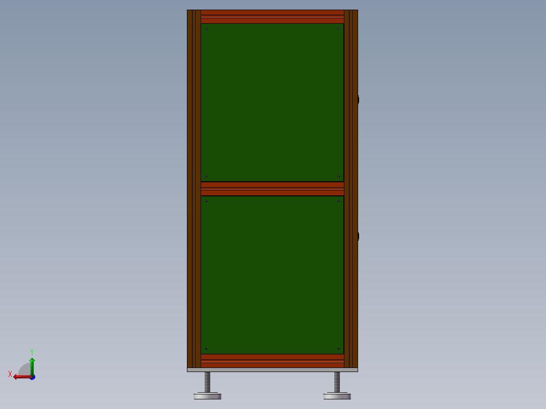 气动举升输送机sw18可编辑后视图