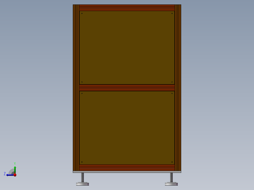 气动举升输送机sw18可编辑右视图