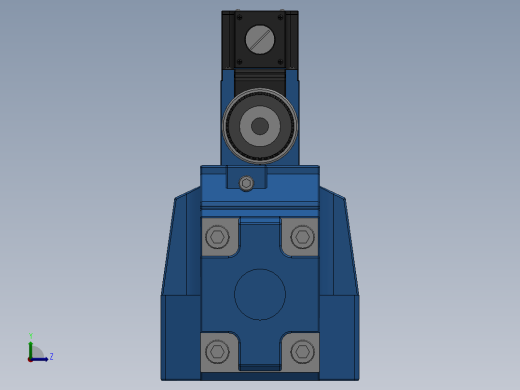FWH-06直流线盒式电液换向阀前视缩略图