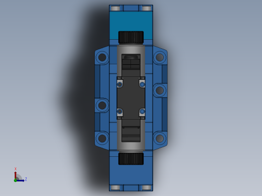 FWH-06直流线盒式电液换向阀俯视缩略图