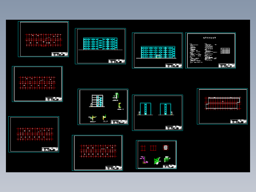 某市五层中学教学楼建筑结构设计--398935