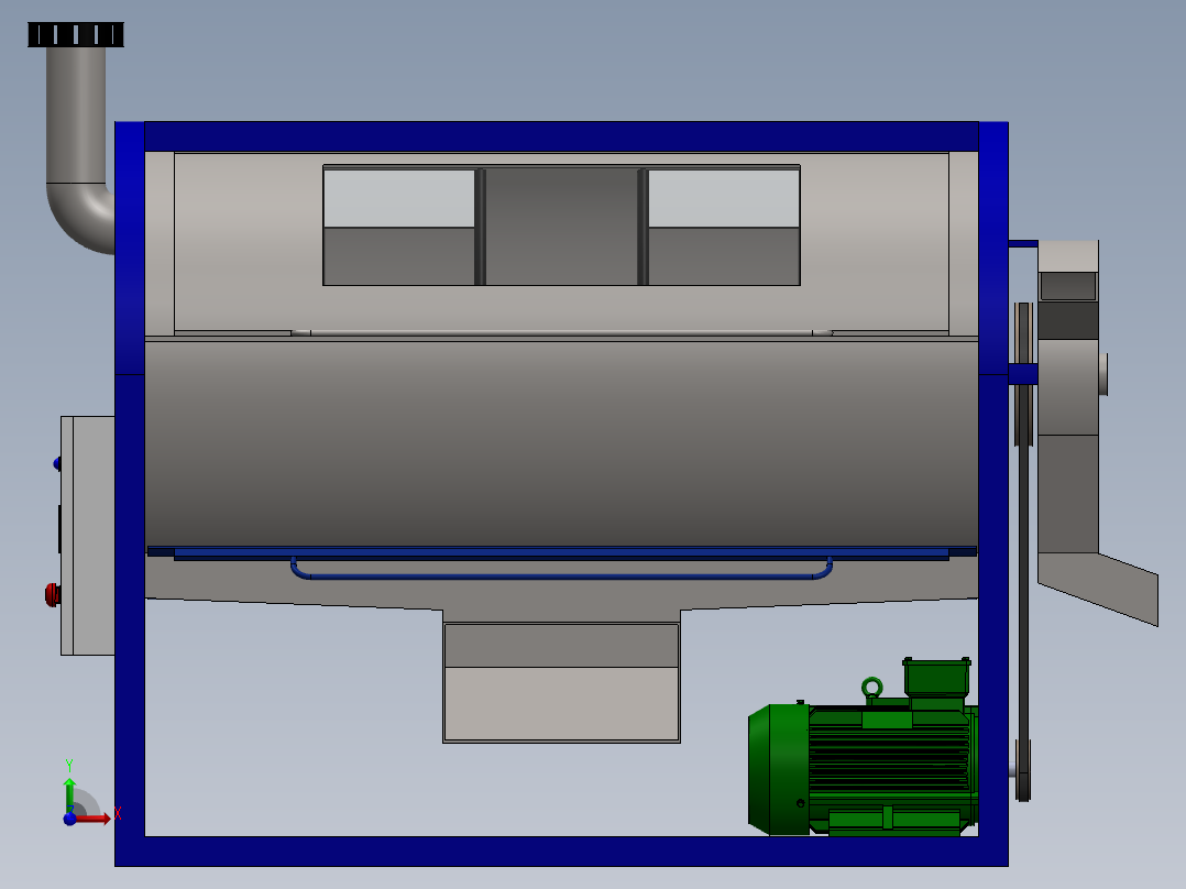Kompos混合器前视图