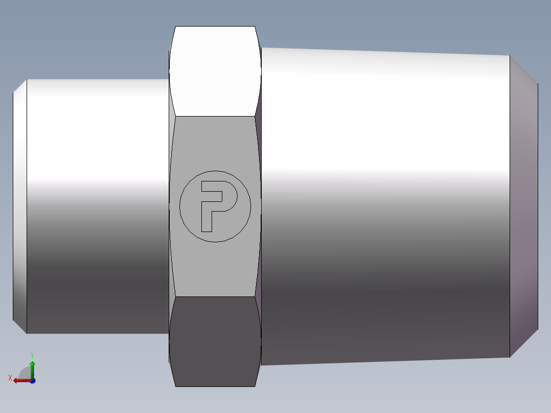 美制锥螺纹、1CN-18-08后视图