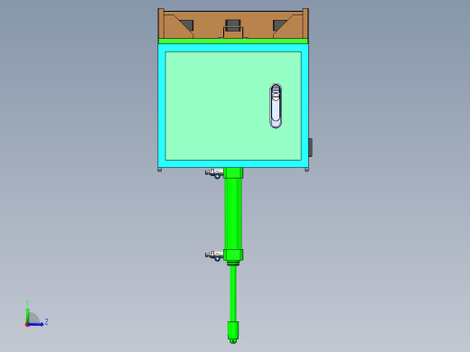 热熔压平设备左视缩略图