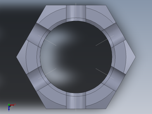 液压缸活塞俯视缩略图