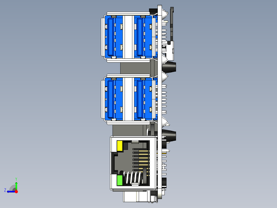 odroid c4 17右视图