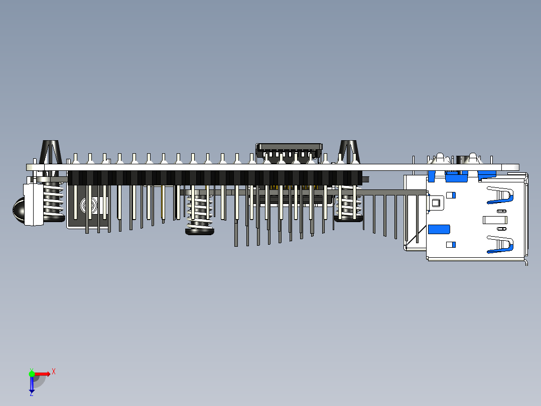 odroid c4 17俯视图