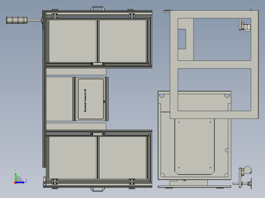 圆环检测设备总装OKddp左视缩略图