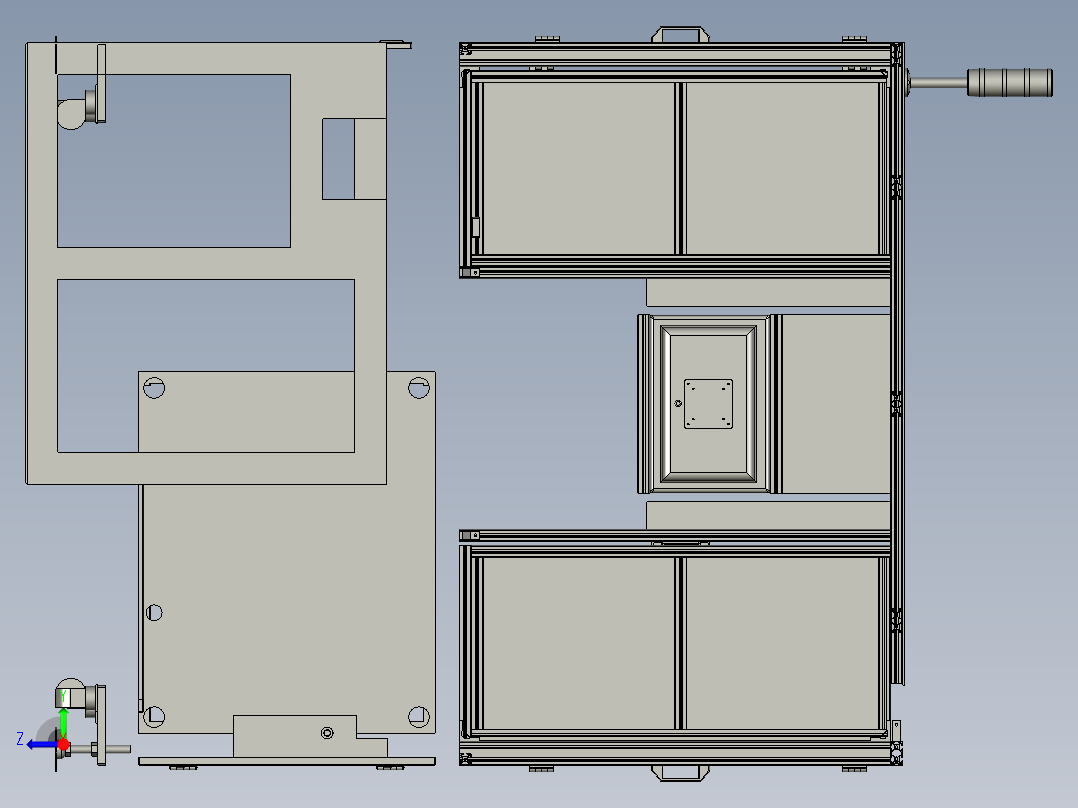 圆环检测设备总装OKddp右视图