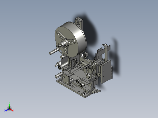 JZDW-03贴胶纸机构