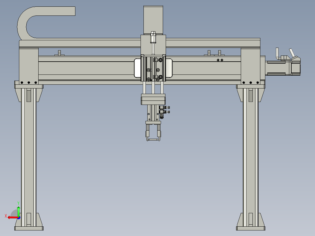 CZXD-06陶瓷装盘机构后视图