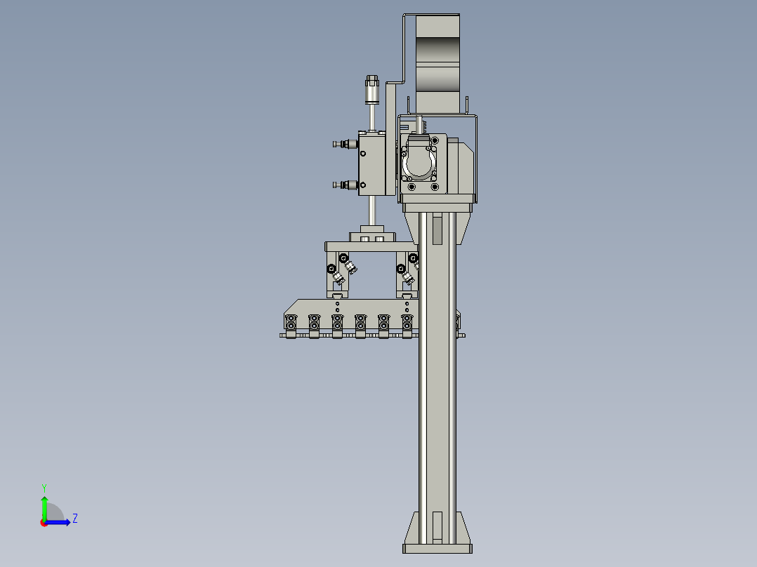 CZXD-06陶瓷装盘机构左视图