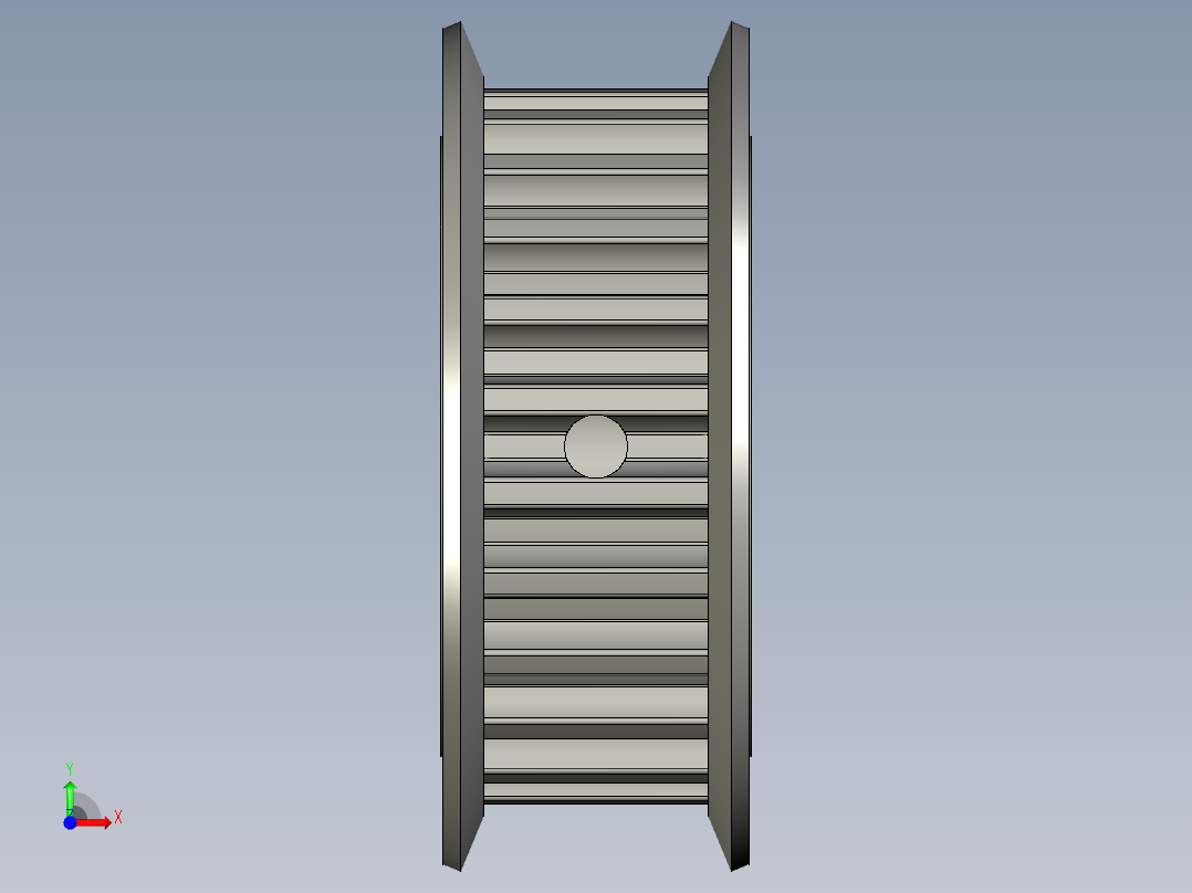 载流片自动压合焊接设备设计-HTPA24S5M100-A-P10前视图
