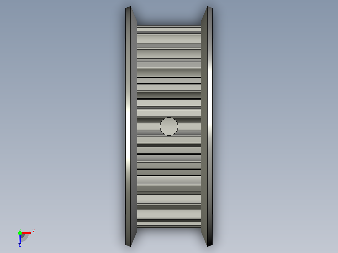 载流片自动压合焊接设备设计-HTPA24S5M100-A-P10俯视图