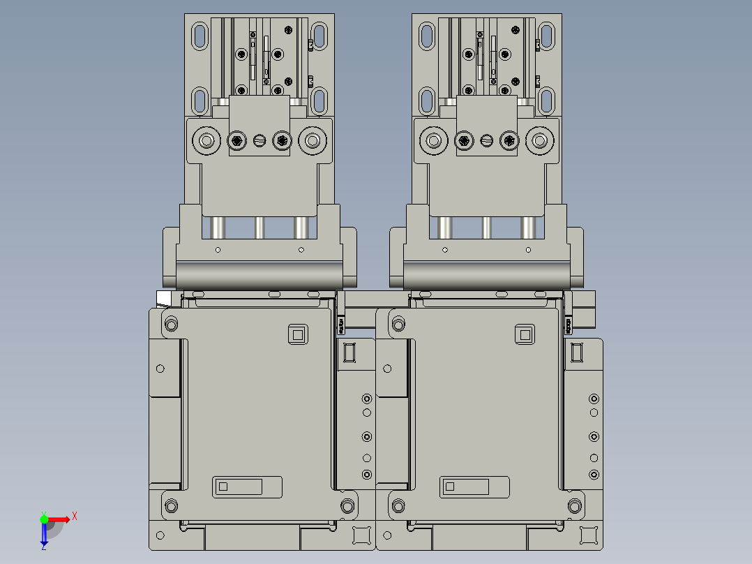 粘胶头部俯视图