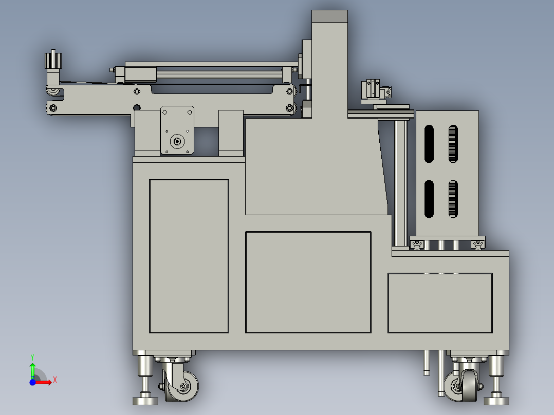 RRQD-自动束带机构组件前视图