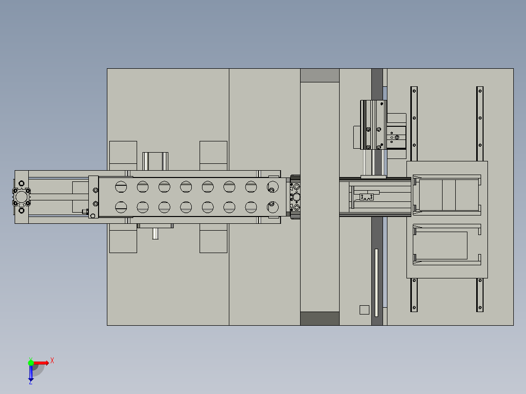 RRQD-自动束带机构组件俯视图