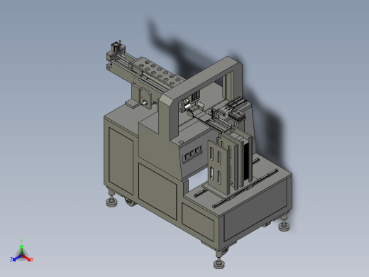 RRQD-自动束带机构组件正等轴测缩略图