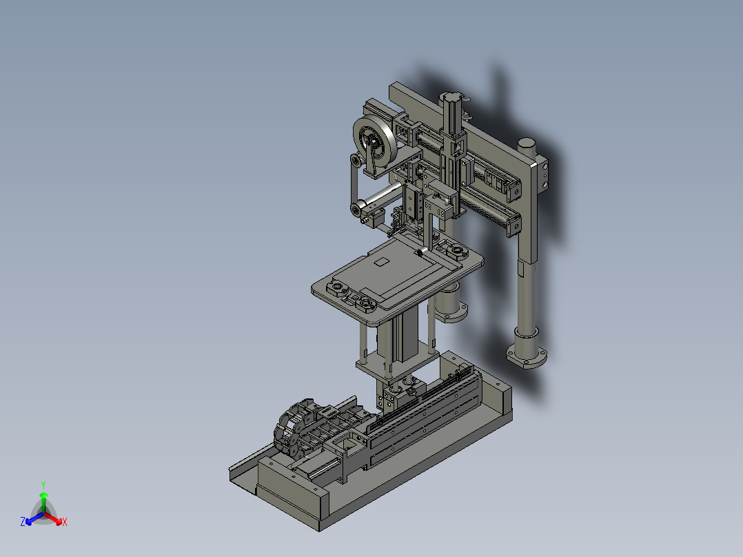贴胶贴标总装主视图