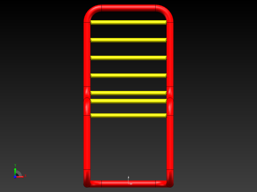 焊件钢管椅子-2015版前视缩略图