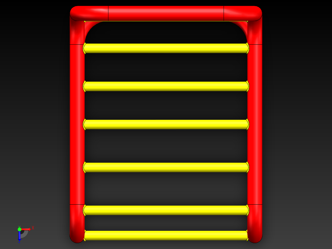 焊件钢管椅子-2015版俯视图