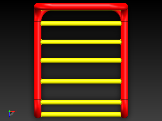 焊件钢管椅子-2015版俯视缩略图