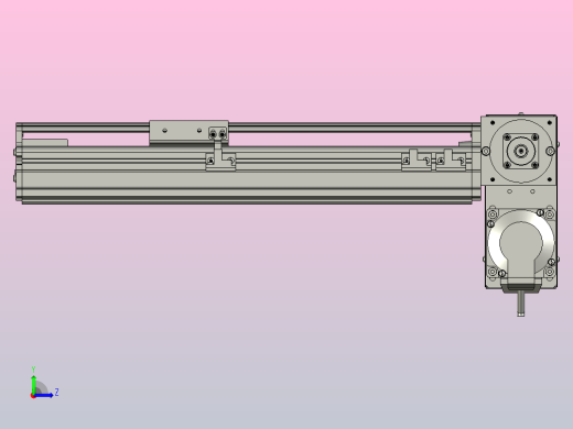 MT75BT半封闭皮带滑台[MT75BT.L80.200.RD.P40.C3]左视缩略图