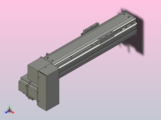 MT75BT半封闭皮带滑台[MT75BT.L80.200.RD.P40.C3]正等轴测缩略图