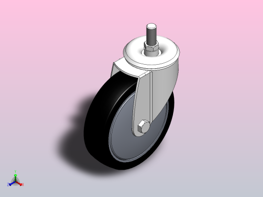 Z09-03-100-401B购物车轮[Z09-03-125-401B]