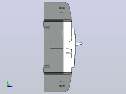 NM5S-125Q 4P塑料外壳式断路器三维模型202209左视缩略图