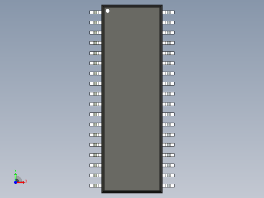 106x SOIC 封装（小外形集成电路）SOIC127P1047X264-36N前视缩略图
