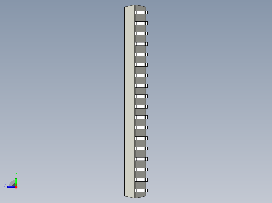 106x SOIC 封装（小外形集成电路）SOIC127P1047X264-36N右视图