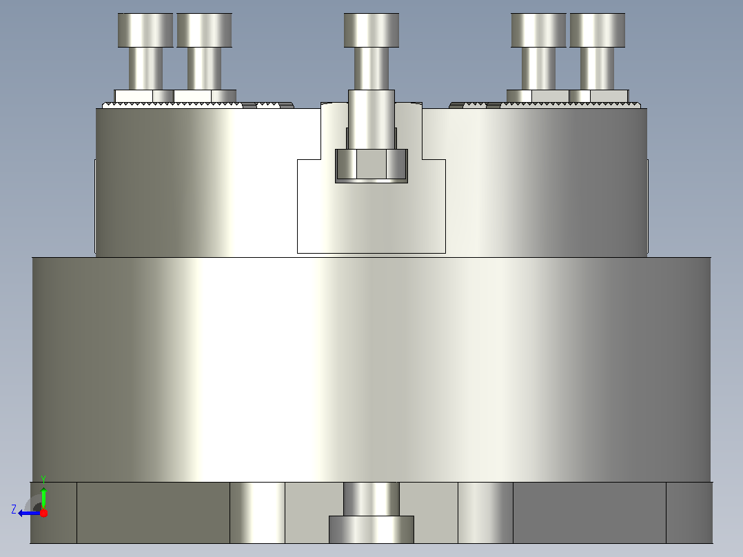 气动夹紧系统SCHUNK-0816127 ROTA TPS 125-26_K, 0622右视图