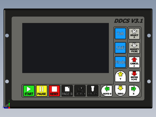rodes 的ddcs v  轴cnc控制器系统右视缩略图