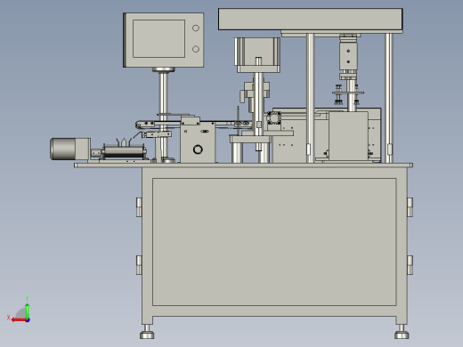 柱形电池极片裁切机分切机后视缩略图