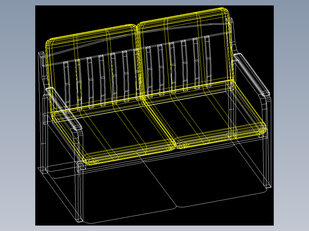 室内家具及植物三维模型二十二-YZ111