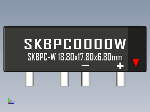 桥式整流器-SKBPC-W_Min_Size左视缩略图