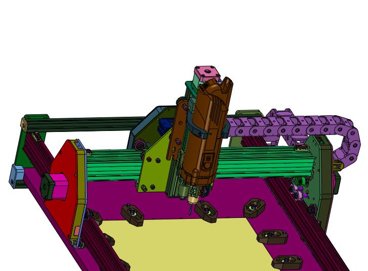 五金属模3D立体数控精雕机