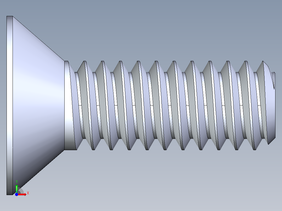 FHCS 0.250x 0.750前视图