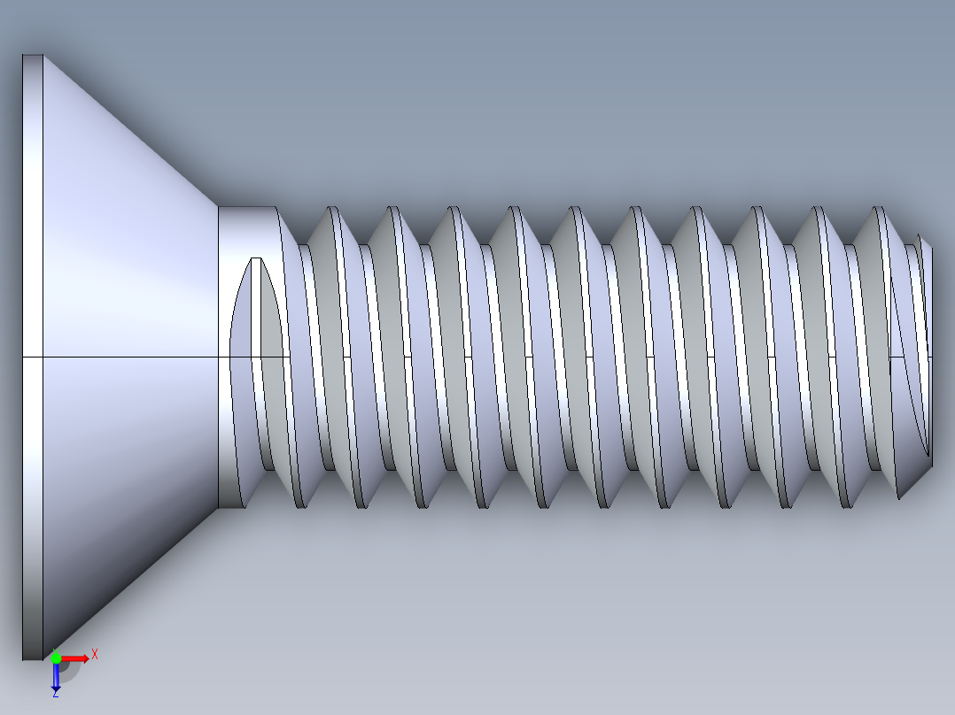 FHCS 0.250x 0.750俯视图
