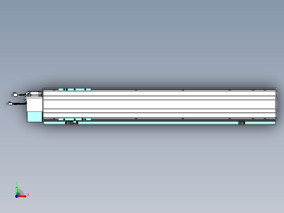 威洛博VBF同步带传动一般环境VBF14-L45-S700-BLD-ZP40-C3前视图