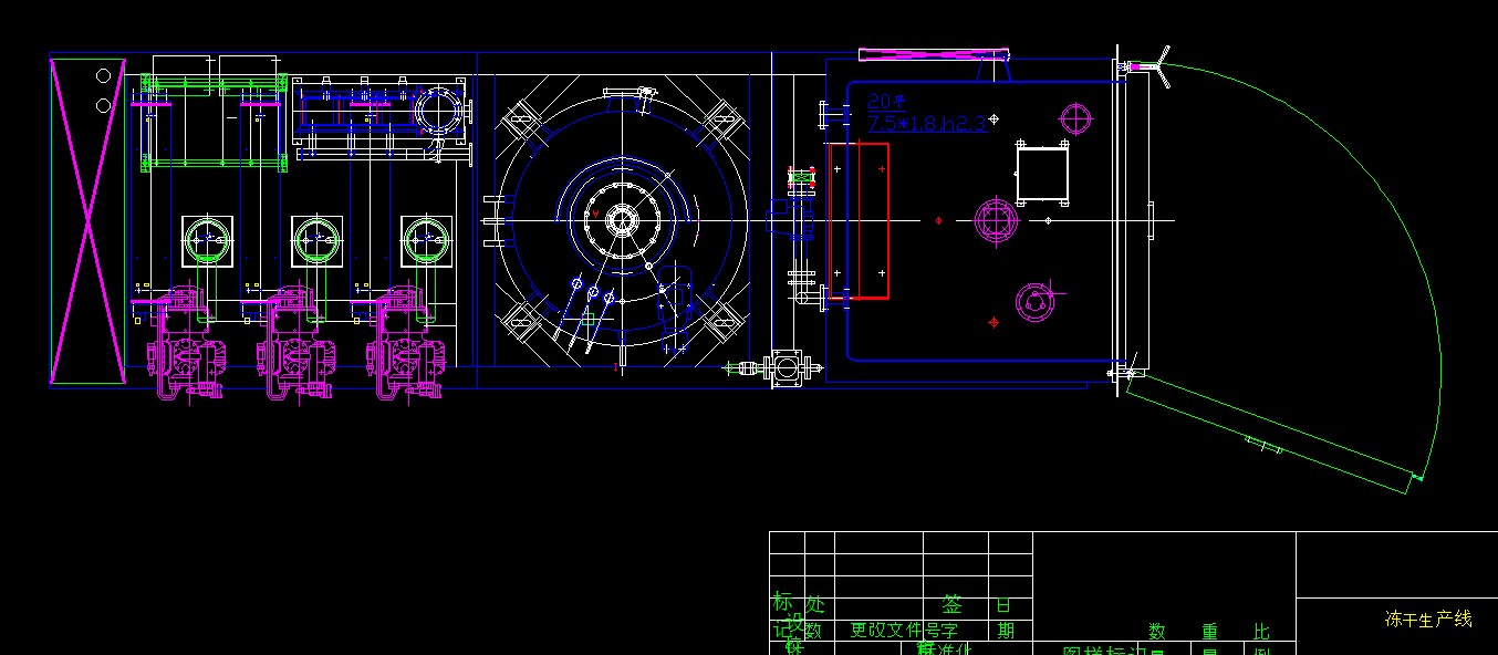 XO1-抗病毒疫苗生产线设备毕业设计图纸CAD1158482